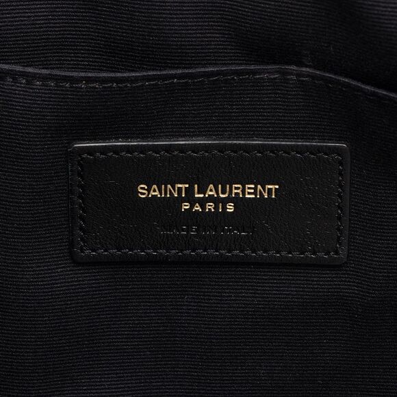 Saint Laurent Matelasse Calfskin Monogram Large Wristlet - Picture 7 of 15